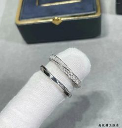 Cluster Rings N 2024 Trend High Quality Brand Classic Europe Jewelry For Women Party Lozenge Engagement Geometric Pure 925 Sliver