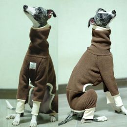 Dog Apparel Italian Greyhound Winter Clothing Whippet Jumpsuit /dog Clothes / Jammies/whippet Sweatshirt