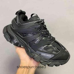 Designer Balencigs Shoes Casual Mens sports Sneakers women Roller Skates Paris Dad Spring 2024 Track3.0 Trend Increase Thick Soled Sports Men Wome M18F