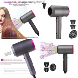 Hair Dryers 1800W High Power Hair Dryer Hair Salon Home Electric Blow Dryer Fast Dry Hair Styling Ladies Blow Dryer with Diffuser Q240131