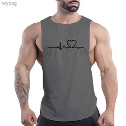 Men's Tank Tops Quick Dry Breathable Tank Top Men Clothing Fashion Leisure Summer Y2k Fnaf Gym Outdoor Basketball Print Sport Sleeveless Shirt YQ240131