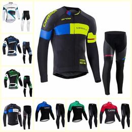ORBEA team Cycling long Sleeves jersey pants sets High Quality Men Bike Mtb Clothing maillot Ciclismo U112808321O