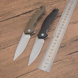 High Quality KS1845 Assisted Flipper Folding Knife 8Cr13Mov Stone Wash Blade CNC FRN Handle Outdoor Camping Hiking Fishing EDC Pocket Knives with Retail Box