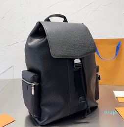 Designer -backpack men mens bookbags men fashion all-match Large capacity trend black flower back pack 2024