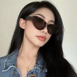 Sunglasses 2024 Vintage Women's Classic Driving Sun Glasses For Women Cat Eye Designer Shades Female