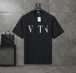 Mens Designer designer bag Band T Shirts Fashion Black White Short Sleeve Luxury Letter Pattern T-shirt size XS-4XL#zcc