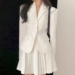 Two Piece Dress UNXX Blazer Casual Women's Jacket Suit With Mini Skirt Elegant Sets 2 Pieces Suits Female Formal Outfits Women