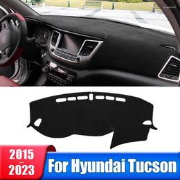 Interior Accessories Car Dashboard Cover Mat Sun Shade Pad Carpets For Hyundai Tucson TL NX4 2024