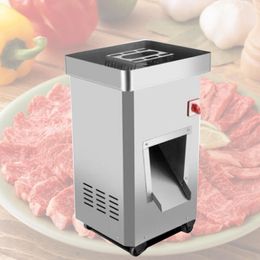 Vertical Professional Kitchen Equipment Meat Slicer Commercial Electric Meat Cutting Machine