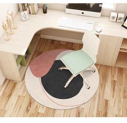 Carpets GBD0673 Carpet Circular Living Room Coffee Table Blanket Ins Morandi Bedroom Bedside Dressing Floor Mat