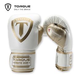 TORQUE Kick Boxing Gloves for Men Women Adults Equipment MMA PU Leather Sanda Karate Muay Thai Guantes De Boxeo Free Fight Train 240119