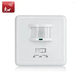 Smart Home Control High Quality 220V Wall Mounted Pir Infrared Motion Sensor LED Light Switch MAX 600w Load 9m Distance
