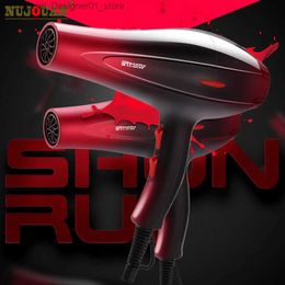 Hair Dryers Professional Home Hair Dryer Strong Power Barber Salon Styling Tools Hot Cold Air Blow Dryer For Salons and household EU Plug Q240131