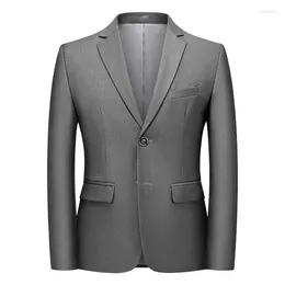 Men's Suits 2024 Spring And Autumn Business Leisure Single Piece Small Suit With Fat Addition Professional Wear