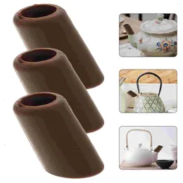 Dinnerware Sets 3 Pcs Teapot Spout Protective Silicone Covers Kettle Sleeve For Silica Gel Sleeves Coffee