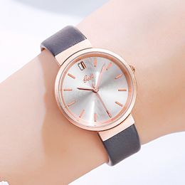 Womens watch fashion casual light luxury high sense quartz belt waterproof watch P0