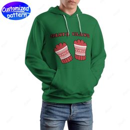 designer Men Hoodies & Sweatshirts green hip-hop rock Custom patterned caps preppy casual Athleisure sports outdoor wholesale hoodie Men Clothing big size s-5xl