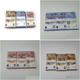 Other Festive Party Supplies 3 Pack Fake Money Banknote 10 20 50 100 200 Euros Realistic Pound Toy Bar Props Copy Currency Movie F DhgriU98C