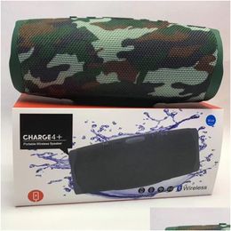 Portable Speakers Charger 4Add 4 Plus Bluetooth Speaker Subwoofer Wireless Deep Stereo Portable With Retail Package Drop Delivery Ele Dhbcg