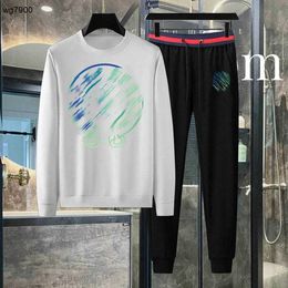 designer hoodie men brand clothing for mens spring tracksuit fashion logo long sleeved man sweater student two piece set Jan 31