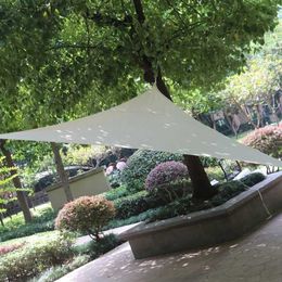 Shade 4x4x4m Triangular Waterproof Sun Shelter Sunshade Sail Outdoor Canopy Garden Patio Pool Awning Camping Picnic Tent Shading Cloth YQ240131