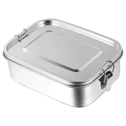 Dinnerware Stainless Steel Lunch Box Meal Prep Containers Glass For Kids School Children Outdoor