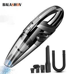 Wireless Vacuum Cleaner Powerful Cyclone Suction Rechargeable Handheld Quick Charge for Car Home Pet Hair 240123