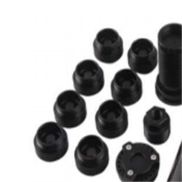 L 8.9'' OD 1.85''carbon Fibre tube + Aluminium Cups 1/2x28 5/8x24 ( 1-3/16x24 TPI) 8pcs cups