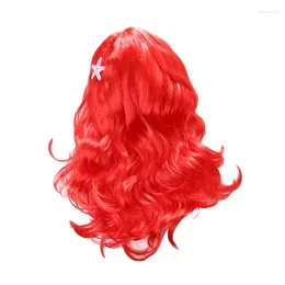 Hair Accessories Halloween Year Mermaid Princess Costume Cosplay Wig Party Girl Kids Children Girls