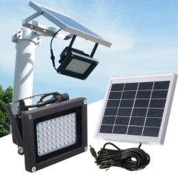 Umlight1688 Waterproof 54 LED Solar Light Lamp Larg Battery High Level 4000mah Outdoor Light Garden Wall Lights LL
