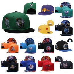 Ball Caps Top Quality Snapbacks Fitted Hats Embroidery Football Baskball Visors Cotton Letter Mesh Flex Beanies Flat Hat Hip Hop Spo Dhzgq