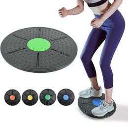 Sport Board Wobble Home Fitness Balance Equipmen Round Rotation Gym Stability Yoga Exerciser Disc Training Waist Twisting Plate 240125