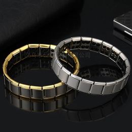 Link Chain ed Stainless Steel Magnetic Bracelet For Women Healing Bangle Balance Health Men Care Jewelry2602