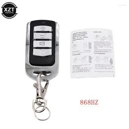 Remote Controlers 868mhz Control Switch Car Garage Door Opener Keychain 4 Buttons RF Cloning Transmitter Duplicator Copy Code