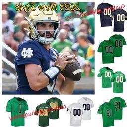 Rubio Gabriel ND Football Jersey Jayson Ademilola Josh Lugg Billy Schrauth Junior Tuihalamaka Michael Carmody Aiden Gobaira Notre Dame Fi 79