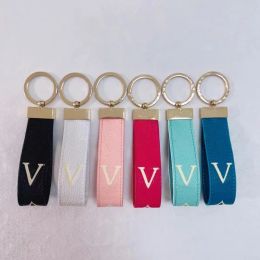 Designer Keychains Luxury Brand Key Chain PU Leather Animal Bag Pendant Charm Girls Cars Keyrings Chains Holder Fashion Women Key Ring Jewelry L55258V