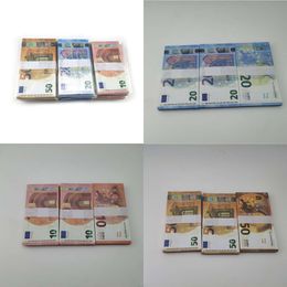 Party Supplies Fake Money Banknote 10 20 50 100 200 Euros Realistic Toy Bar Props Copy Currency Movie Money Faux-billets261GXP95XNSH