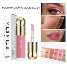 Velevet Liquid Blush Lips and Cheeks Universal Hydrating Multi-functional Natural Contouring Highlighter Liquid Blush