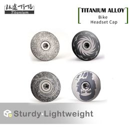 TiTo MTB Stem Top Cap Mountain Bike Road Bicycle Headset Screw Caps and Bolt M630 Support Customized Laser Printing 240118