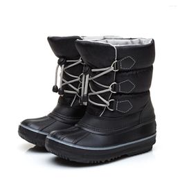 Boots Kids Snow Boys Girls Cotton Boot Casual Shoes Plus Mid-calf Warm Comfortable Outdoor Anti-slip Winter Waterproof