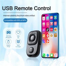 Remote Controlers Wireless Bluetooth-compatible Control Button Controller For Tik Tok Self-Timer Camera Stick Shutter Phone Selfie E-book