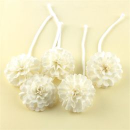 Sola Flower With Rope For Frangrance Diffuser Whole 100pcs lot Simulation of plant for reed diffuser Air freshener T2005092965