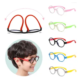 Sunglasses Boys Girls Fashion Anti-blue Rays Vision Care Silicone Eyewear Children Goggles Light Glasses Kids Eyeglasses