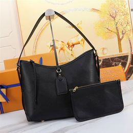 Women Shopping Bag Large Capacity Messenger Bags Handbag Purse Fashion Lettre Print Cowhide Embossed Leather Removable Zip Pocket 254S
