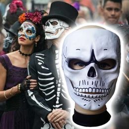 Movie 007 JAMES BOND Spectre Mask Skull Skeleton Scary Halloween Carnival Cosplay Costume Masquerade Ghost Party Resin Masks214u