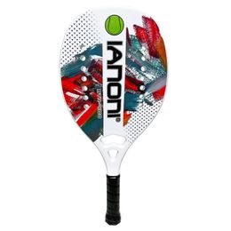 Beach Tennis Paddle Racket Carbon Fiber with EVA Memory Foam Core Paddles 240122