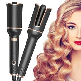 Automatic Hair Curler Auto Curling Iron Ceramic Rotating Air Spin Wand Styler Curl Machine Magic y240126