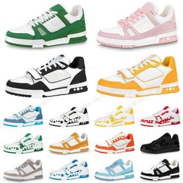 Scarpe da uomo e da donna Scarpe di lusso Designer di scarpe sportive di marca Bianco Verde Rosso Blu Piattaforma sovrapposta Scarpe sportive da donna all'aperto Taglia 36-45