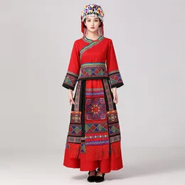 Ethnic Clothing Yao Costume Dance Guangxi Yunnan Guizhou Miao And Dong Men Women Minority Dress