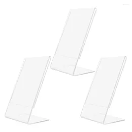 Frames Acrylic Po Price Tag Advertising Display Card Holder Picture Frame Board Racks Poster Desk Show Stand